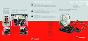 Mini Pelles Neuson 1503