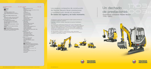 Mini Pelles Wacker Neuson 1703