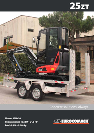 Mini Pelles Eurocomach 25 ZT