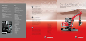 Mini Pelles Neuson 2503