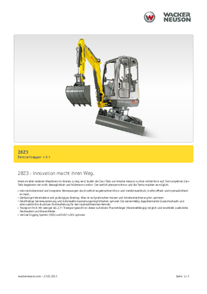 Mini Pelles Neuson 28 Z 3