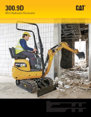 Mini Pelles Caterpillar 300.9D