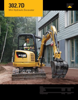 Mini Pelles Caterpillar 302.7D