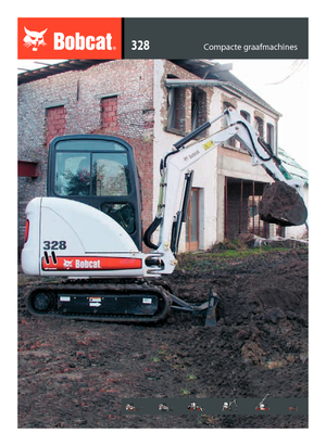 Mini Pelles Bobcat 328 G