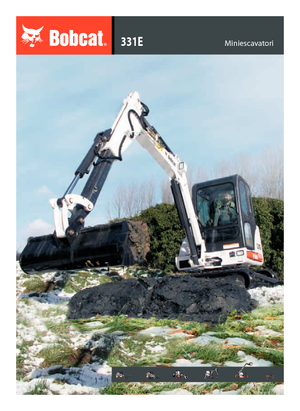 Mini Pelles Bobcat 331 E G