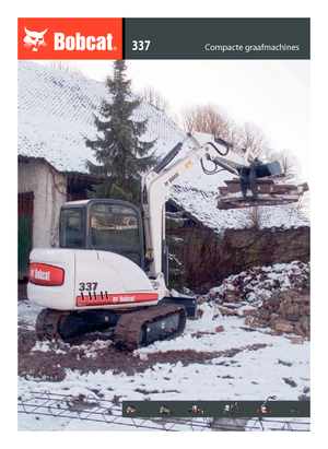 Mini Pelles Bobcat 337 G