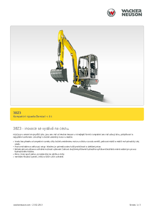 Mini Pelles Wacker Neuson 38 Z 3