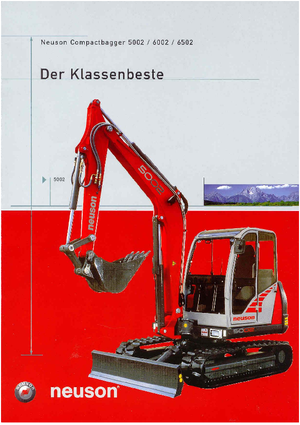 Mini Pelles Neuson 6002