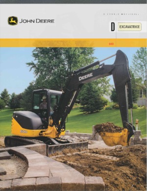 Excavatrice sur chenilles John Deere Construction 60D