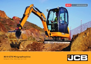 Mini Pelles JCB 8018 CTS