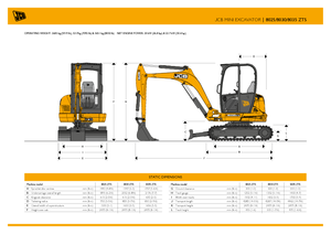 Mini Pelles JCB 8025 ZTS