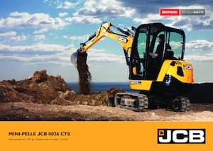 Mini Pelles JCB 8026 CTS