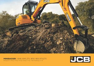 Mini Pelles JCB 8050 RTS