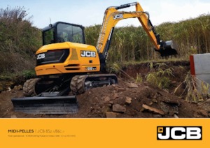 Excavatrice sur chenilles JCB 85Z-2
