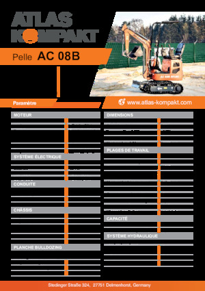 Mini Pelles Atlas Kompakt AC 08B