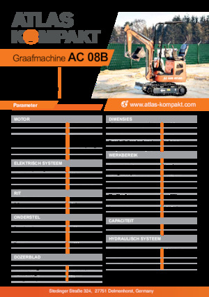 Mini Pelles Atlas Kompakt AC 08B
