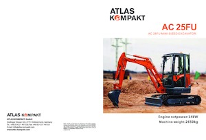 Mini Pelles Atlas Kompakt AC 25FU