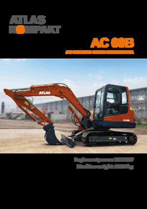 Excavatrice sur chenilles Atlas Kompakt AC 60B