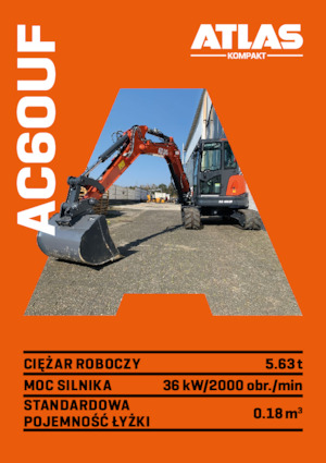 Mini Pelles Atlas Kompakt AC 60UF