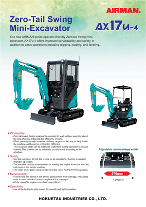 Mini Pelles Airman AX 17 U 4