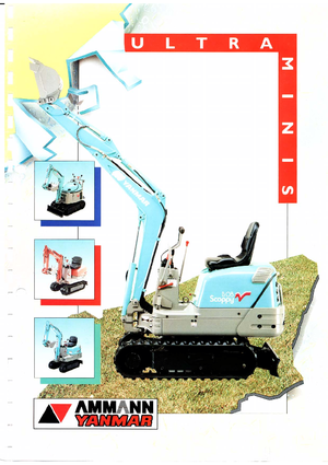 Mini Pelles Yanmar B 08 R