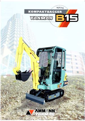 Mini Pelles Yanmar B 15
