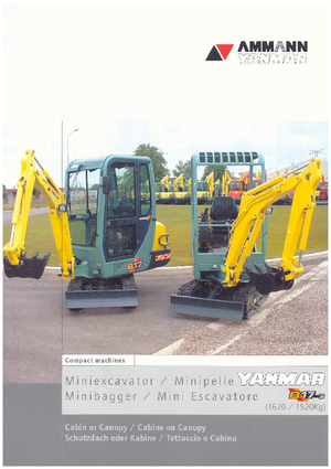 Mini Pelles Yanmar B 17-3