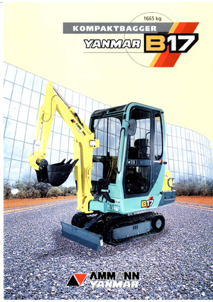 Mini Pelles Yanmar B 17