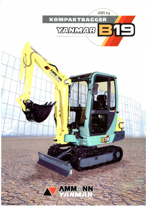 Mini Pelles Yanmar B 19