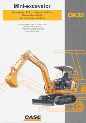 Mini Pelles Case CK32 