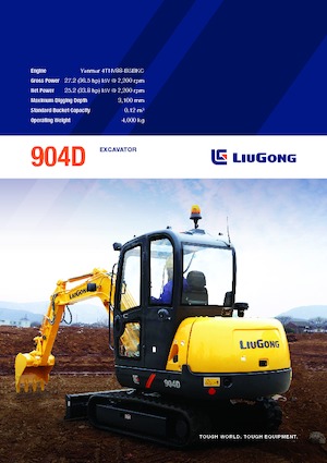 Mini Pelles Liugong 904D