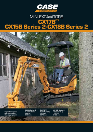 Mini Pelles Case CX17B ZTS