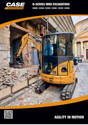 Mini Pelles Case CX35B ZTS