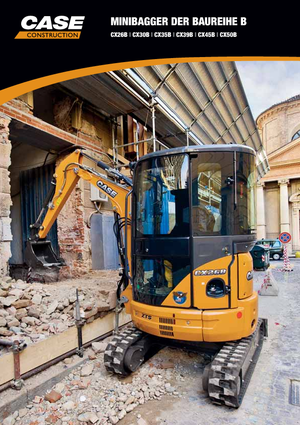 Mini Pelles Case CX35B ZTS