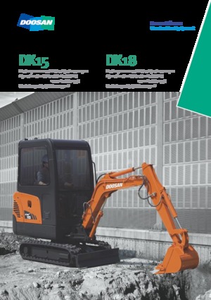 Mini Pelles Doosan DX 18