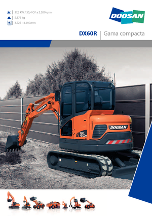 Mini Pelles Doosan DX 60 R