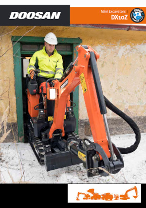 Mini Pelles Doosan DX10Z