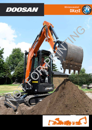 Mini Pelles Doosan DX27Z-7