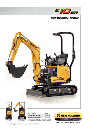 Mini Pelles New Holland E10SR