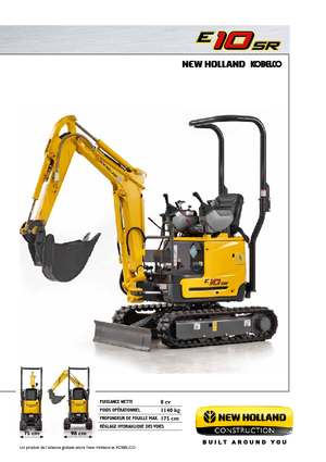 Mini Pelles New Holland E10SR