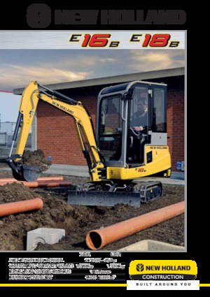 Mini Pelles New Holland E16B