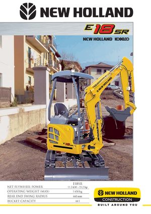 Mini Pelles New Holland E18SR