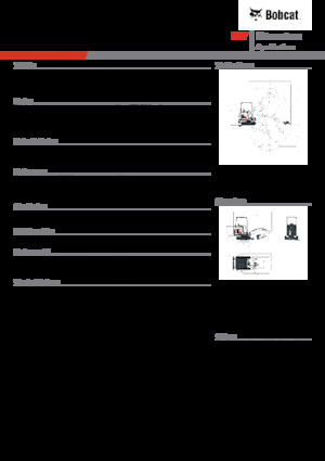 Mini Pelles Bobcat E17
