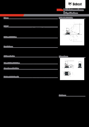 Mini Pelles Bobcat E17z