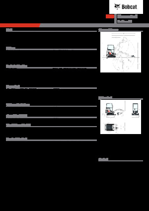 Mini Pelles Bobcat E19