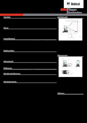Mini Pelles Bobcat E20Z