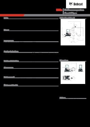 Mini Pelles Bobcat E27z