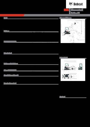 Mini Pelles Bobcat E34