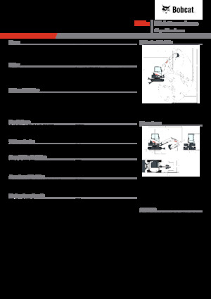Mini Pelles Bobcat E50z