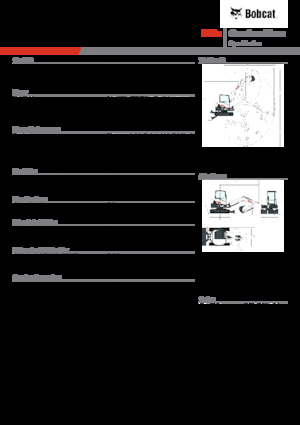 Mini Pelles Bobcat E50z